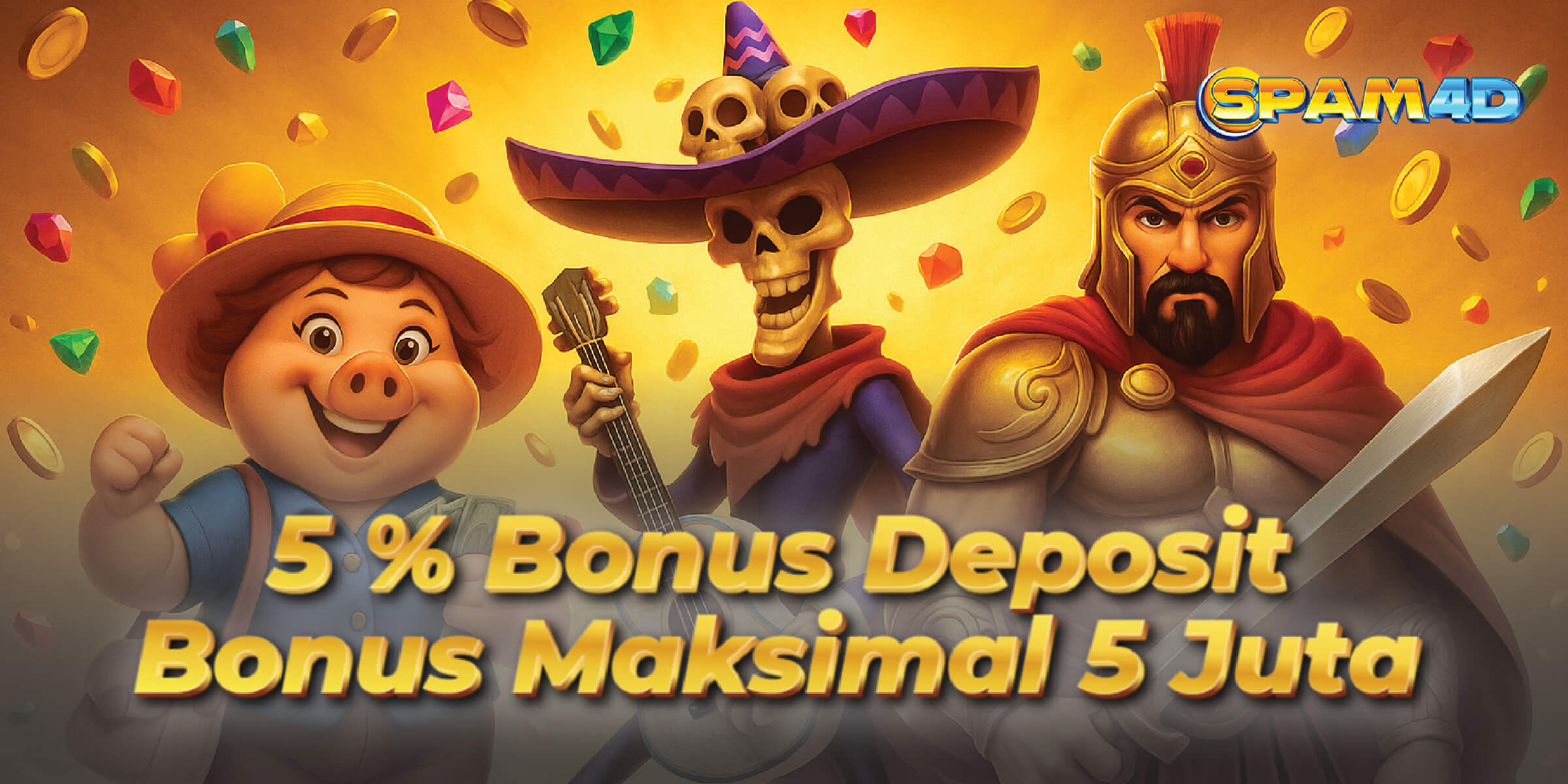 Bonus Deposit 5%
